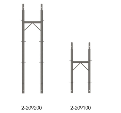 Steel scaffolding frame 40 cm Tobler AG