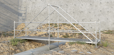 Construction site accesses Variant 2 Tobler AG