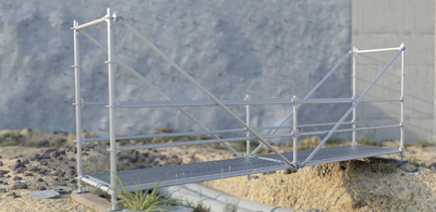 Construction site accesses Variant 1 Tobler AG