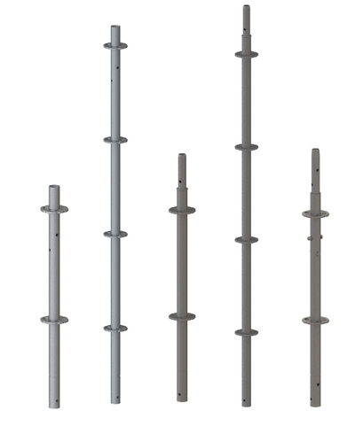 Vertical standards made of steel Tobler AG