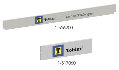 Plinthe en aluminium, revêtue par poudrage Tobler AG