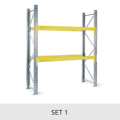 Palettenregale für jede Traglast <br> Set 1 Tobler SA