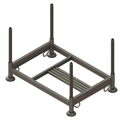 Palette de tuyaux en acier Tobler AG