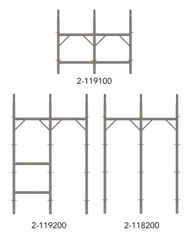 Cadre d’escalier en aluminium Tobler AG