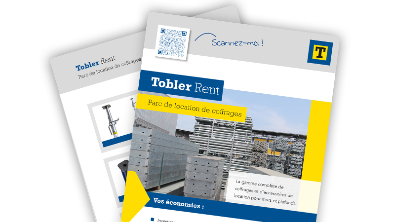 Parc de location de coffrages Tobler&nbsp;Rent