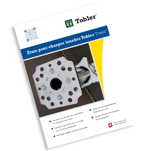 Étais pour charges lourdes Tobler Tower