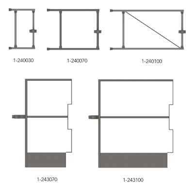 Garde-corps de fermeture en acier Tobler AG