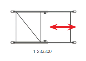 Garde-corps réglable en acier Tobler AG